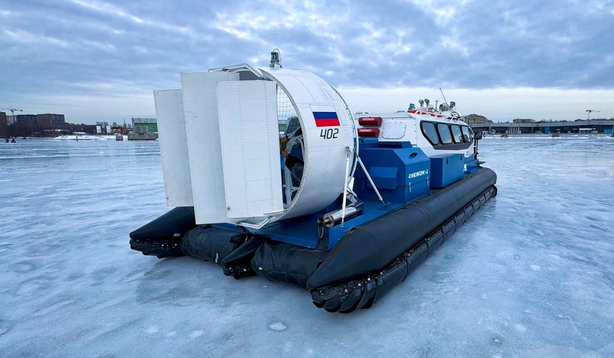 Суда на воздушной подушке могут запустить вокруг фортов Кронштадта