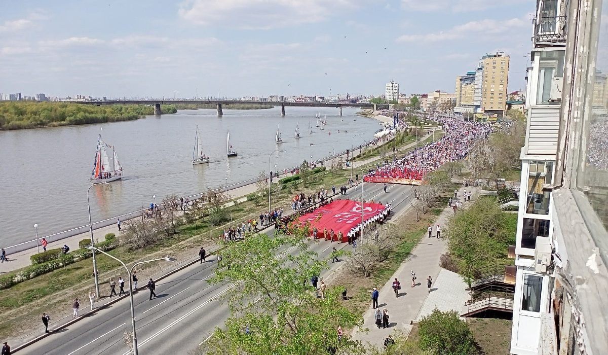 В Омске готовятся к проведению парада яхт «Бессмертный полк» на воде