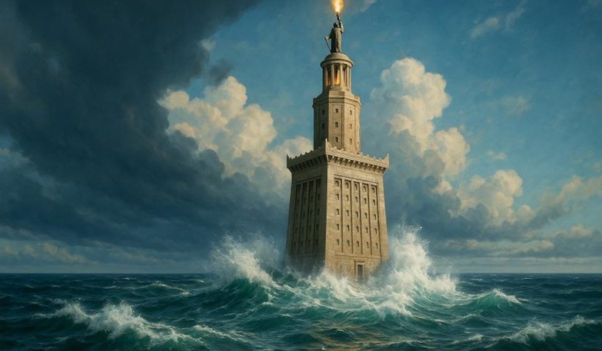 Со дна моря подняли фрагменты входа в Александрийский маяк