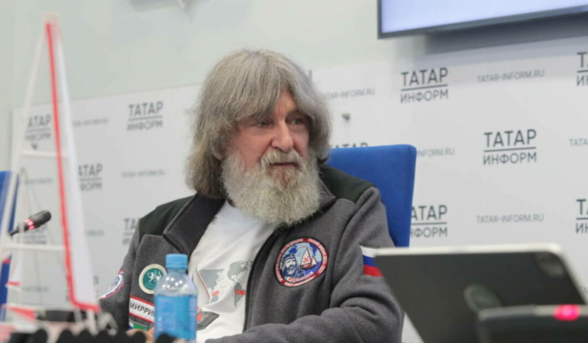 Федор Конюхов исследует мусорный остров в Тихом океане