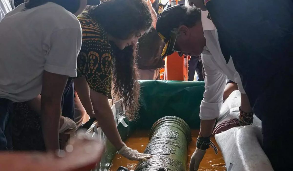 В Колумбии подняли сокровища с легендарного галеона «Сан-Хосе»