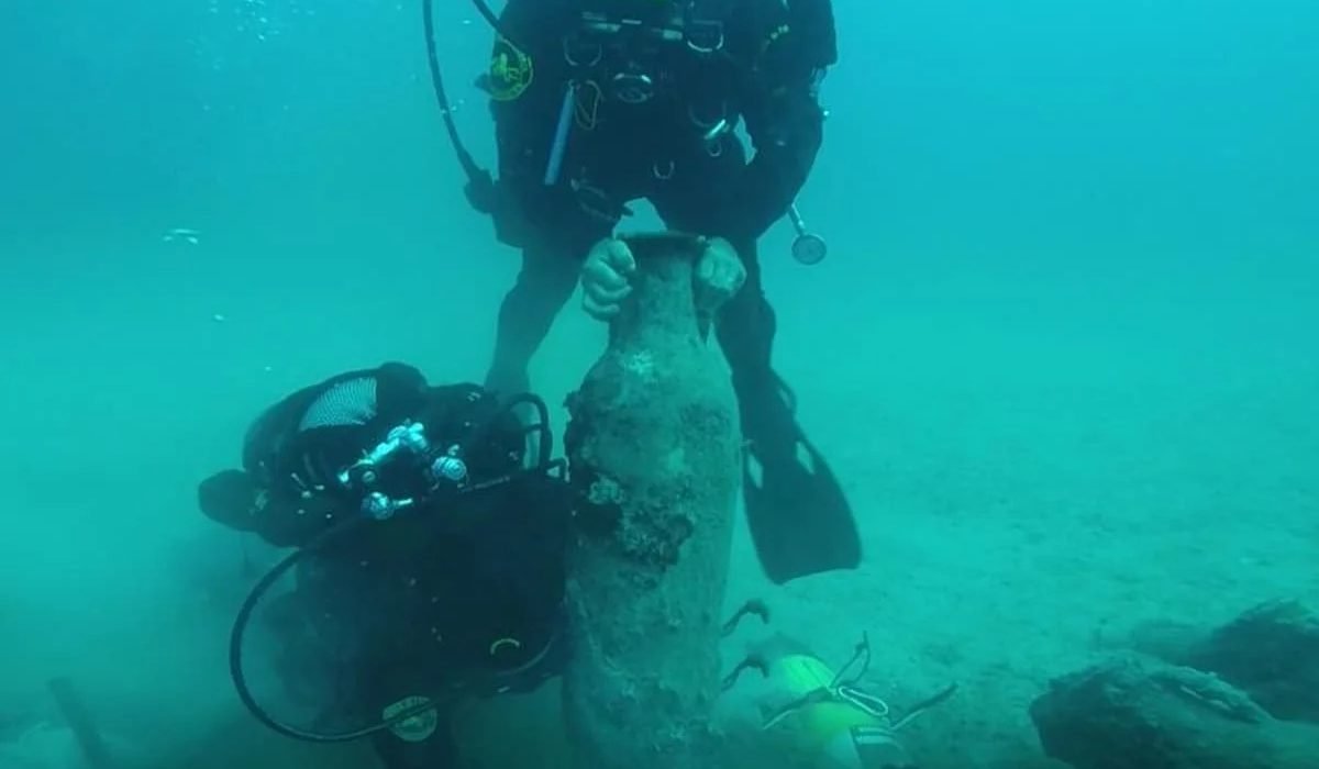 Римское судно с амфорами рыбного соуса подняли со дна у Галлиполи