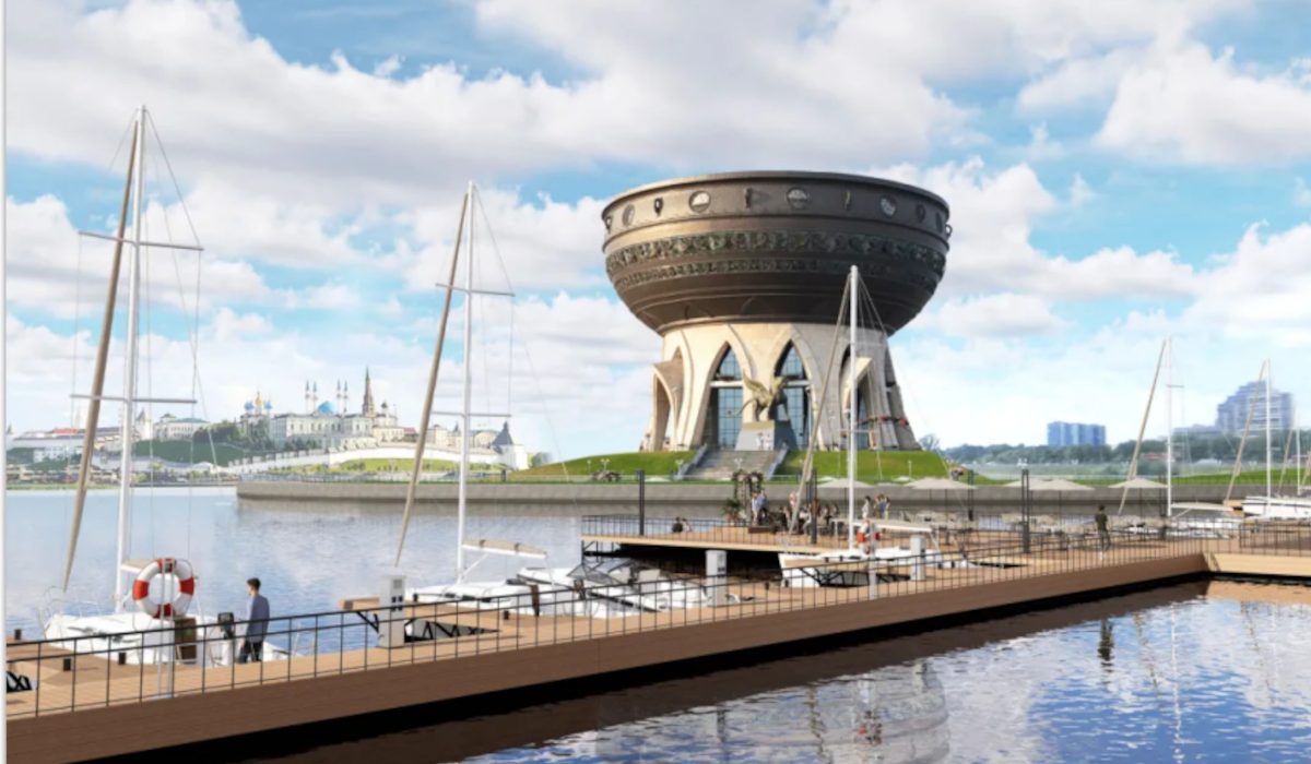 На Казанке откроют причалы и парусную школу рядом с центром семьи «Казан»