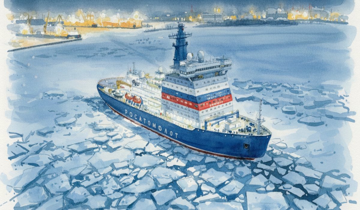 Молодые учёные ААНИИ вышли в Арктику на атомных ледоколах